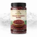 PeakHills Pahadi Chakrata Rajma premium Himalayan red rajma in jar packaging 500g and 1kg
