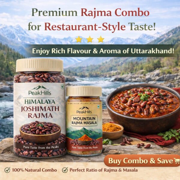 himalayan rajma combo 500g unpolished