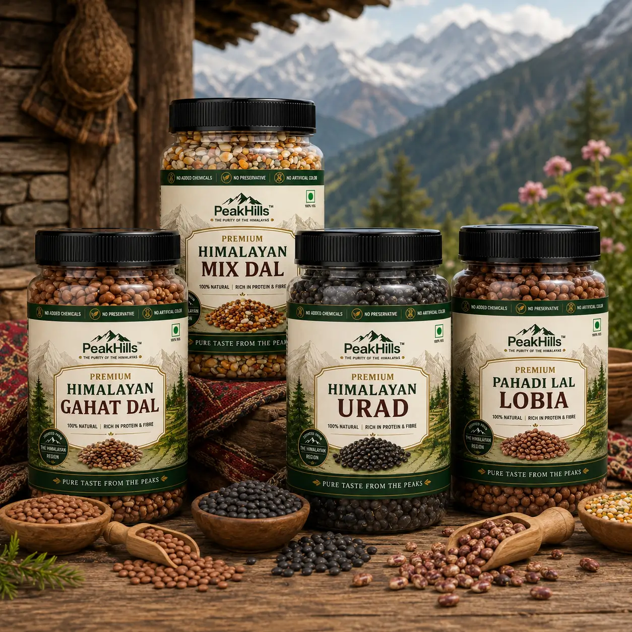 Pahadi Pulses & Dal